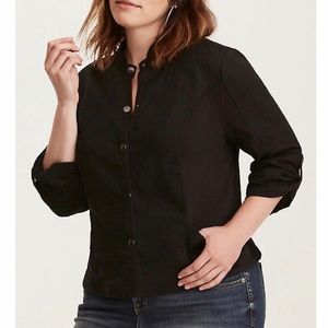 Torrid Snap Button Jacket